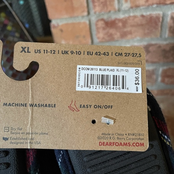 NWT Dearfoams Mama Bear Slippers - Picture 5 of 5